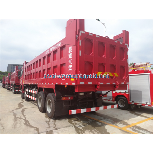 Shanqi 50T 8 * 4 375hp camion à benne basculante